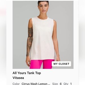 All Yours Tank Top Vitasea